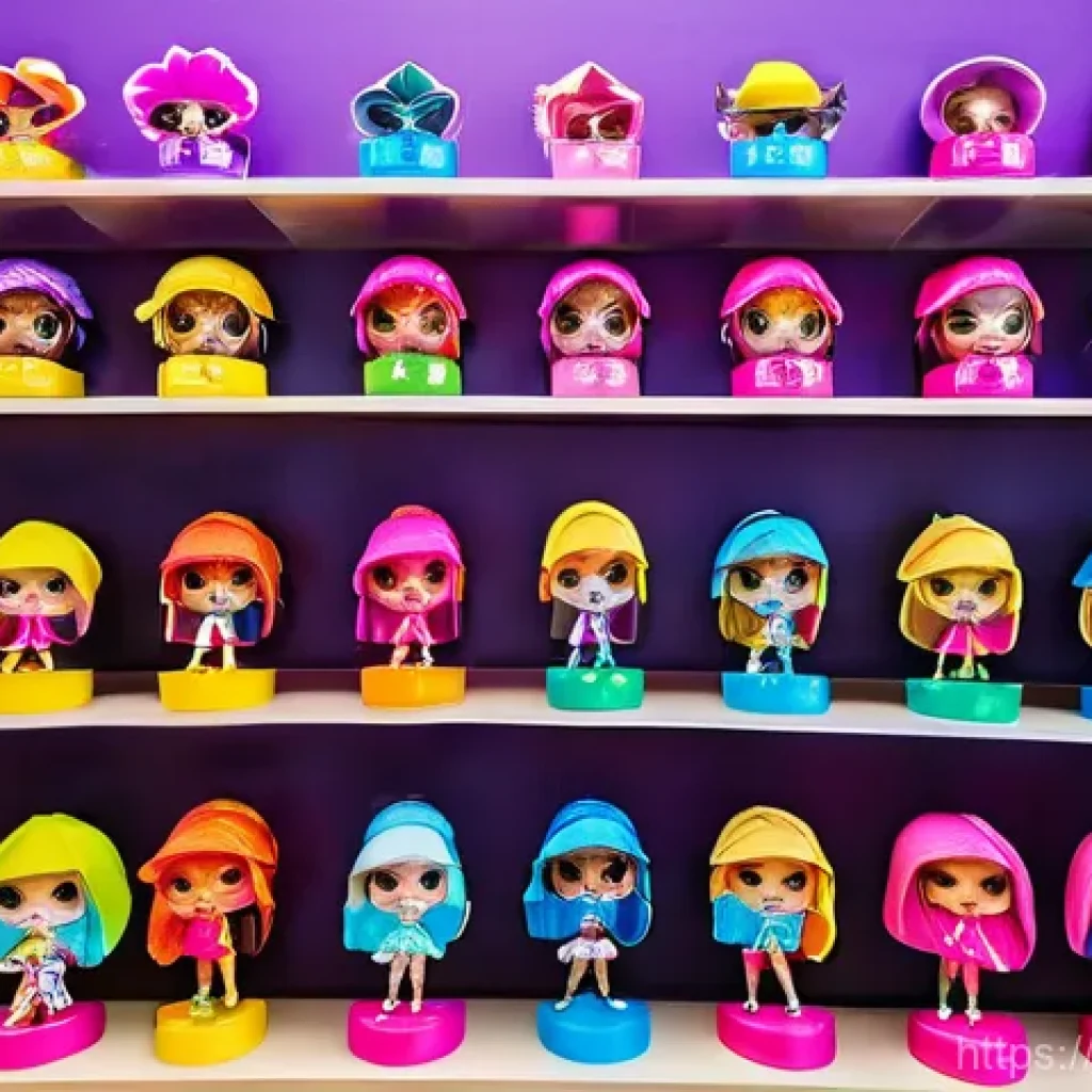 LOL 서프라이즈의 글로벌 이벤트 홍보 - **Prompt 1: L.O.L. Surprise! Global Fan Fest Grand Finale**
    A vibrant and energetic scene at a g...