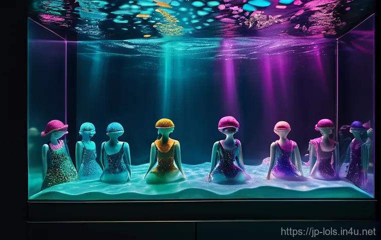 LOL 서프라이즈의 크리에이티브 아이디어 활용 - **"L.O.L. Surprise! Doll Fashion Design Studio"**: A brightly lit, cheerful scene showing a diverse ...