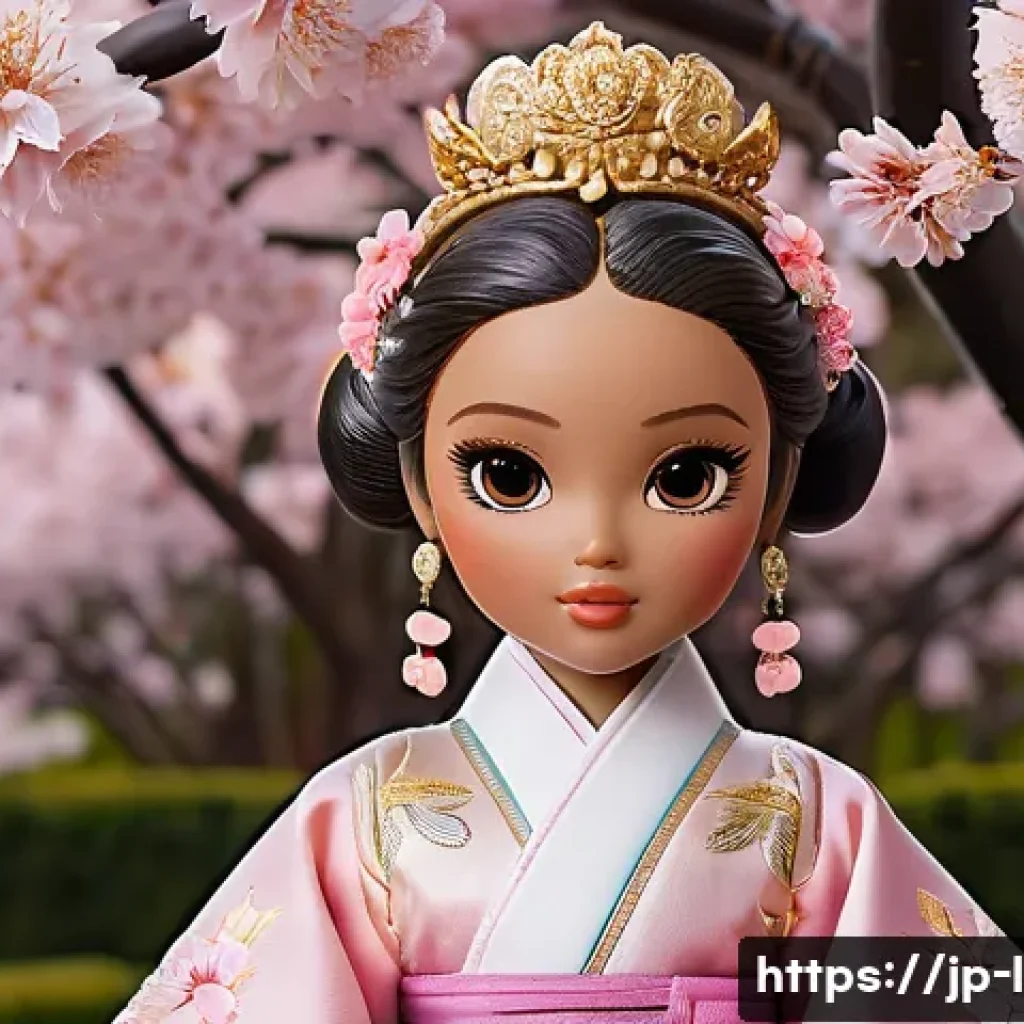 LOL 서프라이즈의 팬덤 아트 경연 대회 - **"L.O.L. Surprise! Queen Bee's Cherry Blossom Dream"**
    A vibrant and highly detailed illustrati...