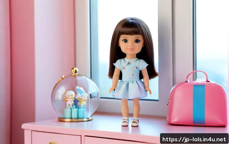 LOL 서프라이즈 리미티드 에디션 - Photorealistic premium collectible fashion doll surprise capsule displayed on a clean pastel pink va...